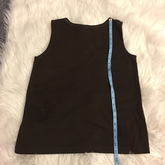 Brown | tank top - Picture 6 of 8